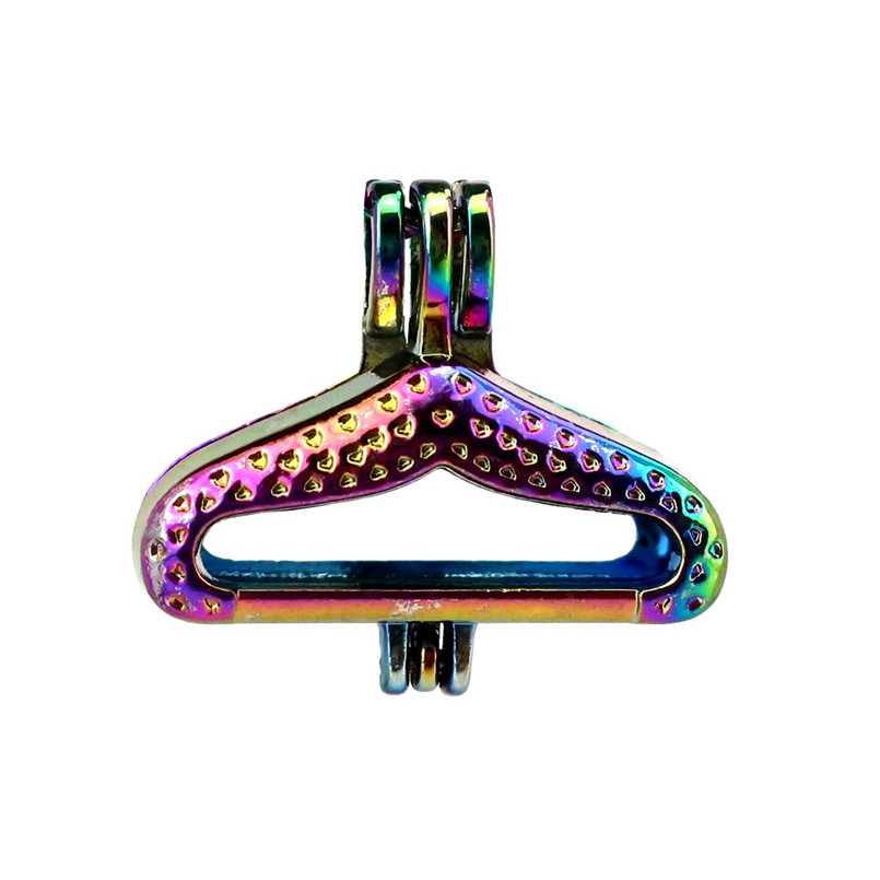10pcs/lot Rainbow Color Clothe Rack Beads Cage Locket Pendant Diffuser Aromatherapy Perfume Essential Oils Diffuser Floating Pom, Silver 
10pcs/lot Rainbow Color Clothe Rack Beads Cage Locket Pendant Diffuser Aromatherapy Perfume Essential Oils Diffuser Floating Pom, Silver