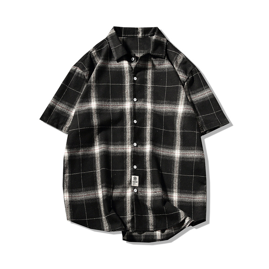 Summer Casual Men Shirts Short Sleeve 2018 Korean Oversized Shirt Men Checkered Classic Vintage Hip Hop Plaid Shirt Man Cd613, Black
Summer Casual Men Shirts Short Sleeve 2018 Korean Oversized Shirt Men Checkered Classic Vintage Hip Hop Plaid Shirt Man Cd613, Black