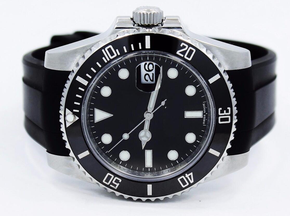 Free shipping Luxury High Quality 116610 Automatic Movement Mens Watch 40mm Date Ceramic Bezel RUBBER Band Men's Casual Wrist Watches, Black
Free shipping Luxury High Quality 116610 Automatic Movement Mens Watch 40mm Date Ceramic Bezel RUBBER Band Men's Casual Wrist Watches, Black