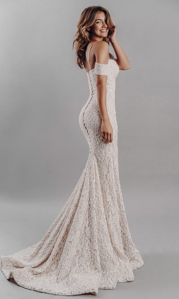 Gorgeous Mermaid Wedding Dresses Spaghetti Lace Sweep Train Detachable Short Sleeves Country Bridal Gowns Robe De Mariée Plus Size Dress