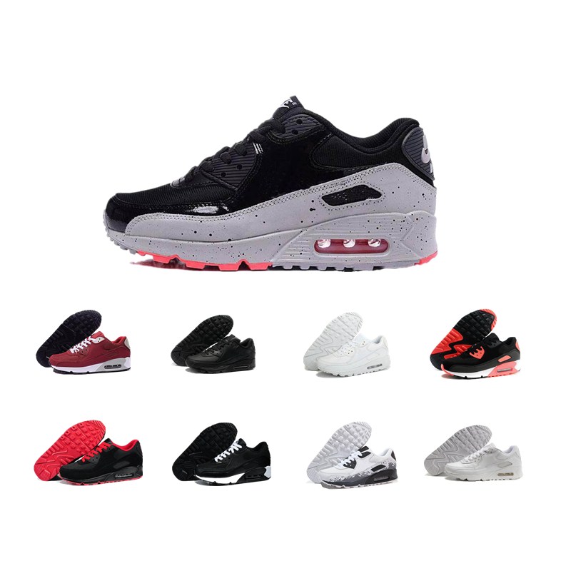 Black Red White 90 Men Running shoes Mens Women Sneaker Shoe classic Sports Trainer Cushion Surface Breathable Sport Sneakers 36-45, Color 5
Black Red White 90 Men Running shoes Mens Women Sneaker Shoe classic Sports Trainer Cushion Surface Breathable Sport Sneakers 36-45, Color 5