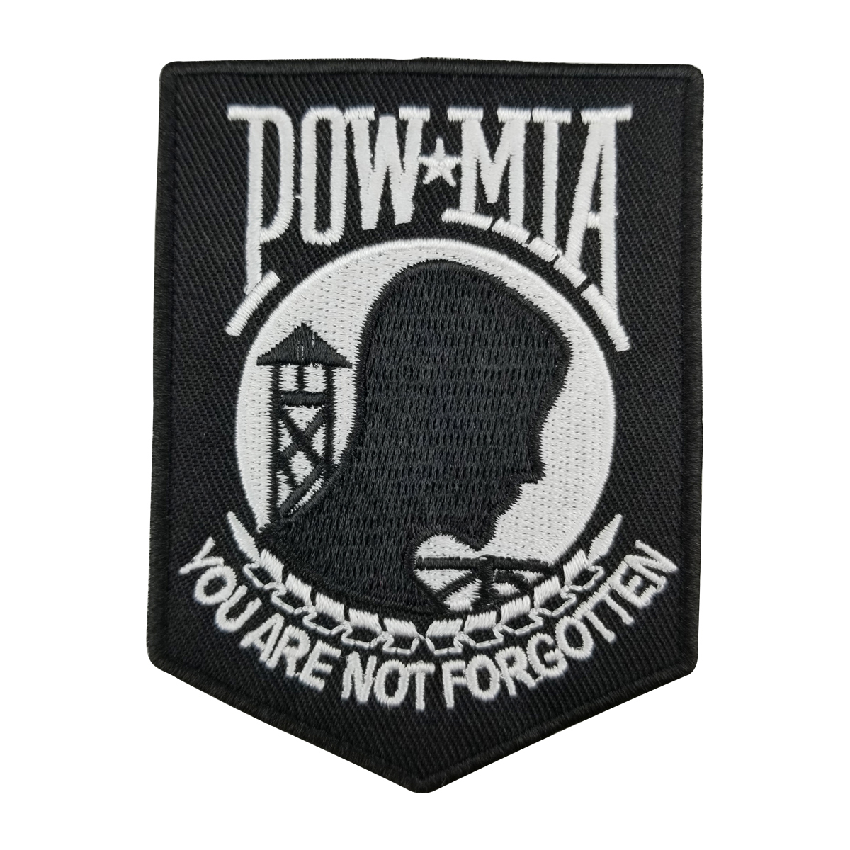Hot Leathers Pow Mia Embroidered Patch Heat sealed backing For Motorcycle Biker Jacket Iron On Sew On Patch 3.5" G0176 Free Shipping, Black
Hot Leathers Pow Mia Embroidered Patch Heat sealed backing For Motorcycle Biker Jacket Iron On Sew On Patch 3.5" G0176 Free Shipping, Black