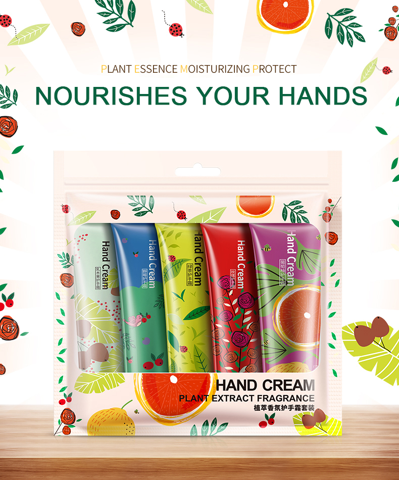 BIOAQUA Hand Cream Set Plant flavor Moisturizing Hydra Moisturizing Nourishing Anti-chapping Whitening skin care set 30g
BIOAQUA Hand Cream Set Plant flavor Moisturizing Hydra Moisturizing Nourishing Anti-chapping Whitening skin care set 30g