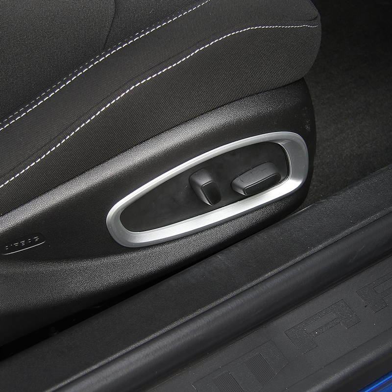 ABS Seat Adjustment Button Ring Decoration Accessories For Chevrolet Camaro 2017 Up Car Styling Interior Accessori