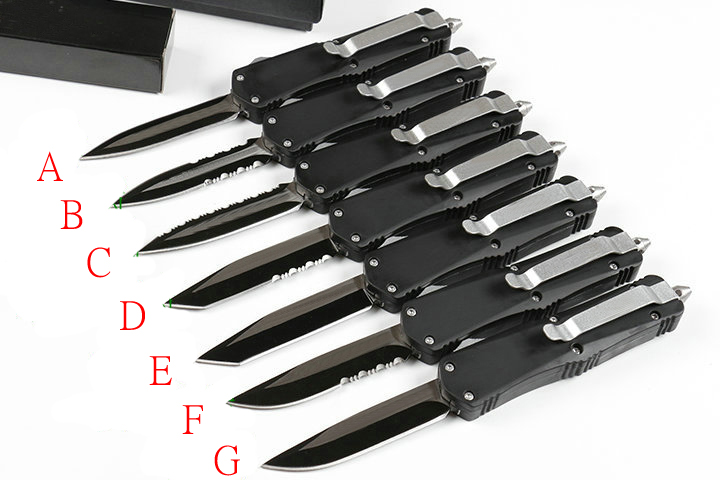 automatic knives small A07 auto knife 7inch 7 models double action optional Hunting Pocket fishing Survival Knife free shipping
automatic knives small A07 auto knife 7inch 7 models double action optional Hunting Pocket fishing Survival Knife free shipping