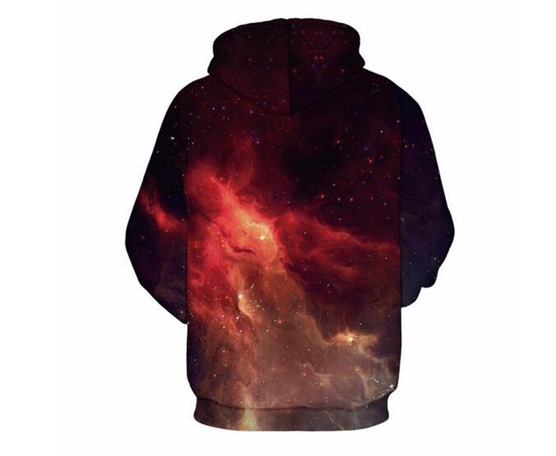 3D Hoodies Mens Womens Casual Sweatshirts Space Galaxy wolf lion Print Hoodie Universe Starry Sky Graphic Unisex Pullover by niubility