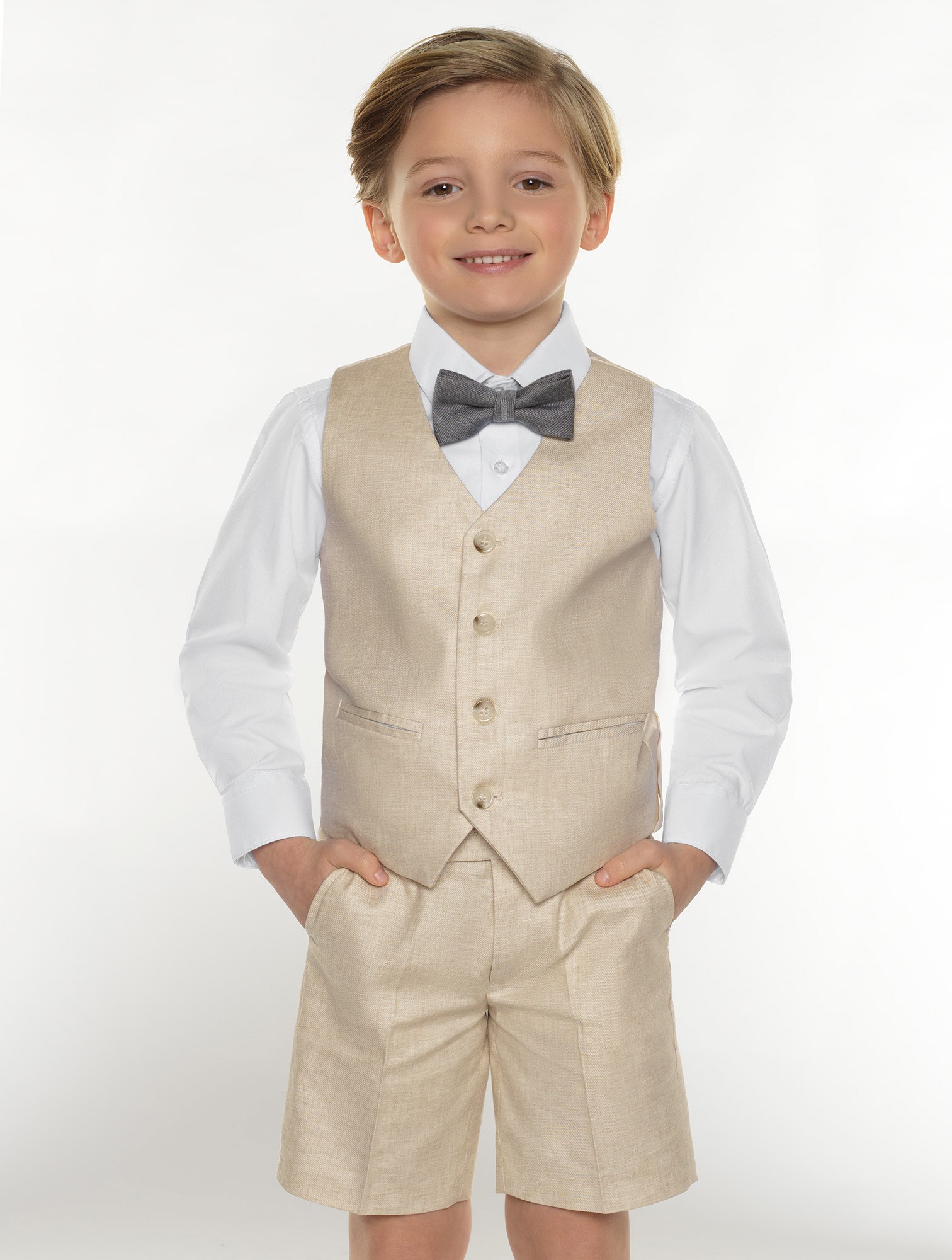 Summer Three Pieces Clothes Handsome Custom Made Boys Suits Kids Formal Suit With Free Shipping Top Qaulity