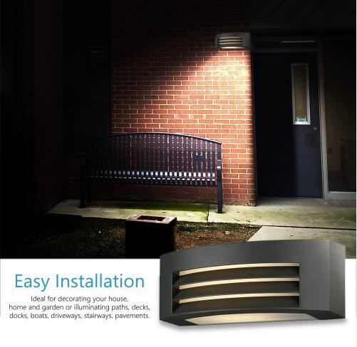 outdoor waterproof wall lamps aluminum e27 wall sconces lights courtyard garden porch corridor lights fixture ac85265v