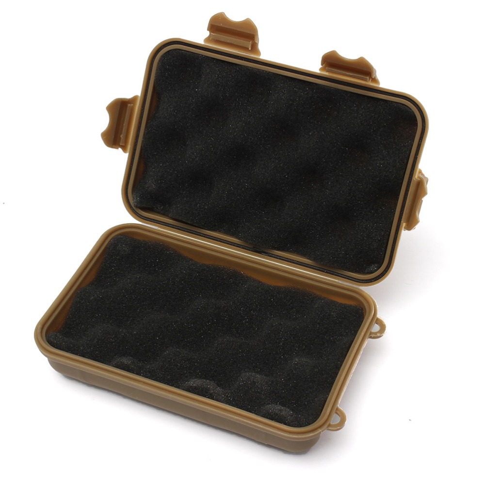 Outdoor Travel Plastic Shockproof Waterproof Box Storage Case Enclosure Airtight Survival Container Camping Shockproof Box