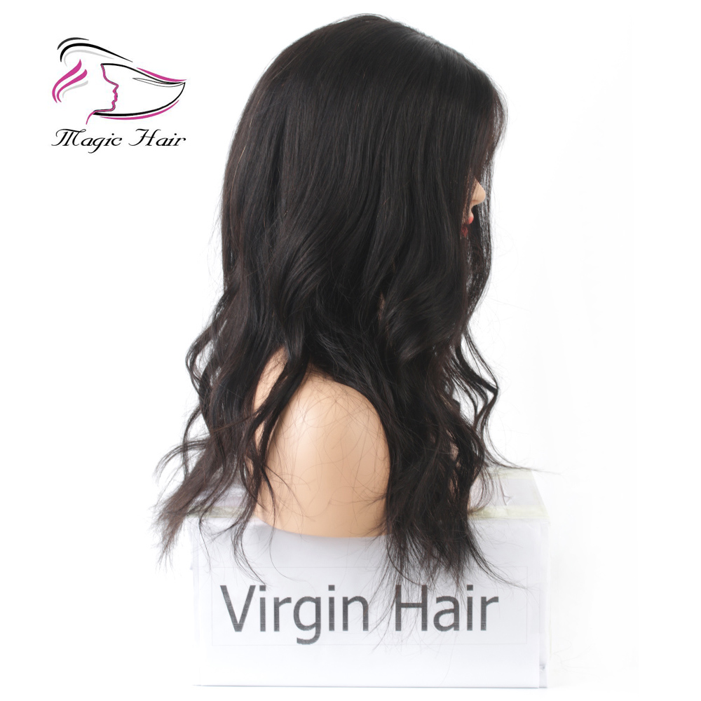 Natural Color Lace Front Human Hair Wigs for Women Wavy Brazilian Indian Peruvian Malaysian Virgin Hair Pre Plucked Hairline