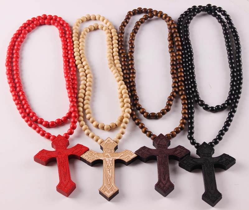 New Hot Sale Hip Hop GOOD WOOD NYC Cross Necklace Men Women Fashion Vintage Hemu Beads Chian Necklaces
New Hot Sale Hip Hop GOOD WOOD NYC Cross Necklace Men Women Fashion Vintage Hemu Beads Chian Necklaces