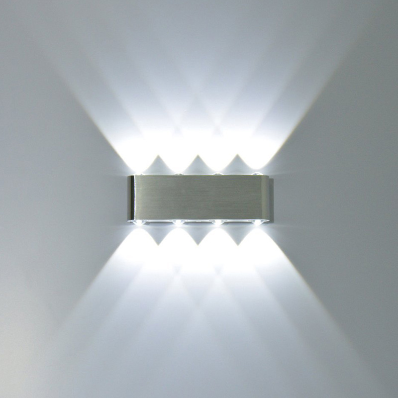 8W Modern Rectangle LED Wall Sconces Light Fixture Aluminum High Power 8 LED Up Down Wall Lamp Spot Light Stair Light 2pcs
8W Modern Rectangle LED Wall Sconces Light Fixture Aluminum High Power 8 LED Up Down Wall Lamp Spot Light Stair Light 2pcs