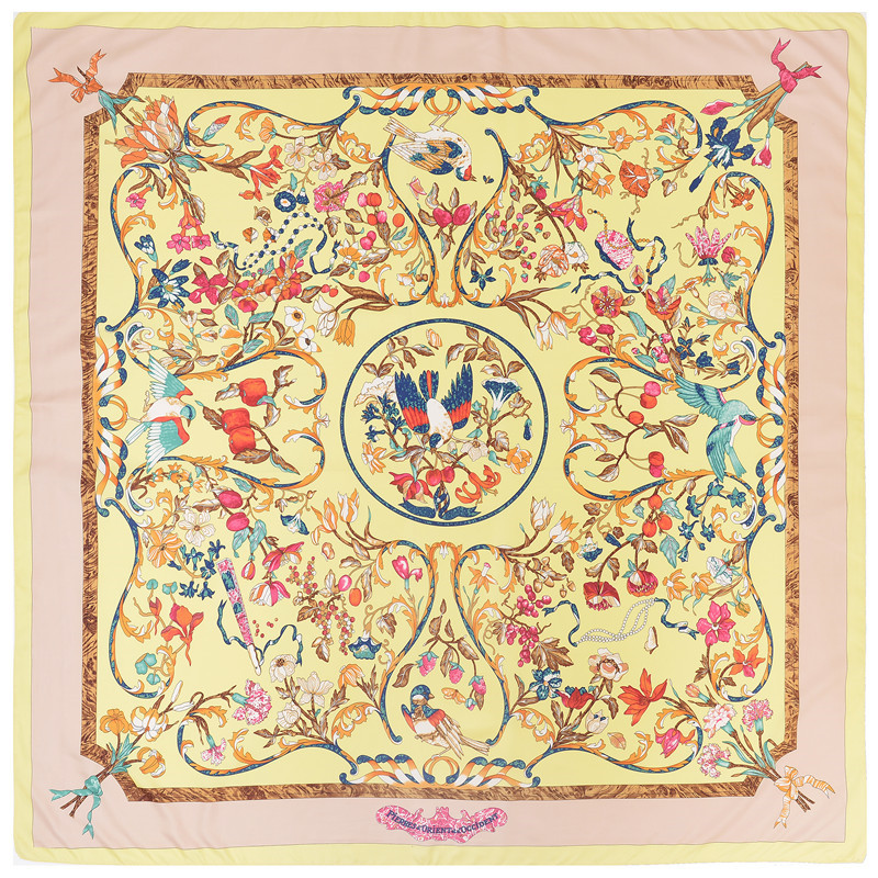 Big Size Square Ethnic Print Silk Shawls Ladies New Fashion Humming Bird Pattern Echarpe Femme Yellow Twill Vintage Shawls Dropshipping
Big Size Square Ethnic Print Silk Shawls Ladies New Fashion Humming Bird Pattern Echarpe Femme Yellow Twill Vintage Shawls Dropshipping