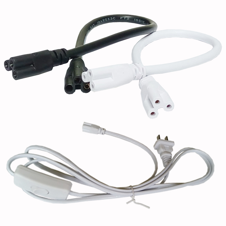 LED Tube Power Cords with 303 On/Off switch US Plug 180cm Extension Cord For T8 T5 integrated led tube Bulb In Stock
LED Tube Power Cords with 303 On/Off switch US Plug 180cm Extension Cord For T8 T5 integrated led tube Bulb In Stock
