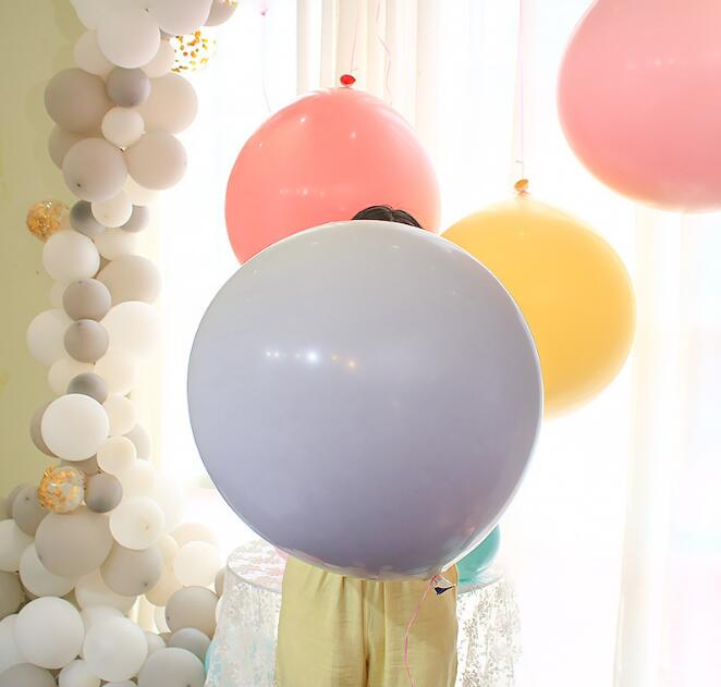 36 Inch Macarons Latex Balloon Large Macaron Balloon Birthday Party Wedding Bridal Shower Decorations Multi Colors