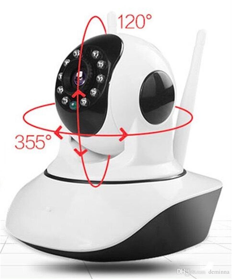 HD 720P Wireless WiFi Pan Tilt Network IP Cloud Camera Infrared Night Motion Detection for CCTV Surveillance Security Cameras
HD 720P Wireless WiFi Pan Tilt Network IP Cloud Camera Infrared Night Motion Detection for CCTV Surveillance Security Cameras