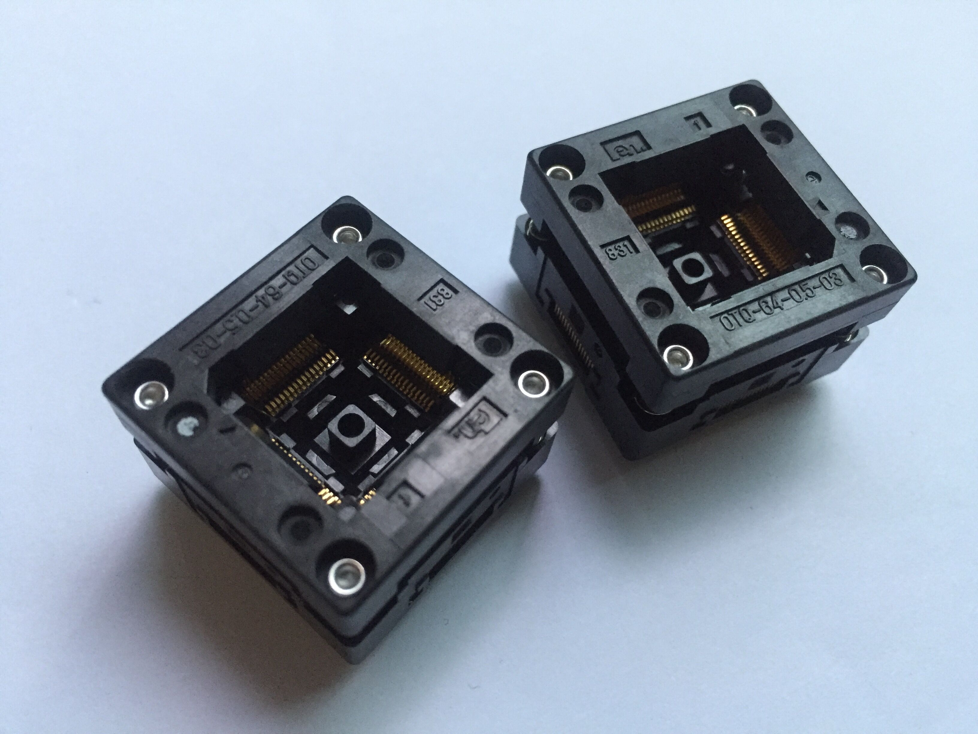 ENPLAS QFP64PIN ic test socket OTQ-64-0.5-03 0.5mm pitch burn in socket