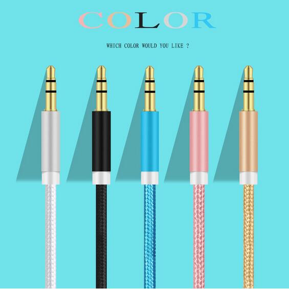 3.5mm Jack Audio Cable 3.5 mm Male to 3.5mm Male Aux Cable Gold Plated for iPhone Car Headphone Speaker Auxiliary Cable
3.5mm Jack Audio Cable 3.5 mm Male to 3.5mm Male Aux Cable Gold Plated for iPhone Car Headphone Speaker Auxiliary Cable