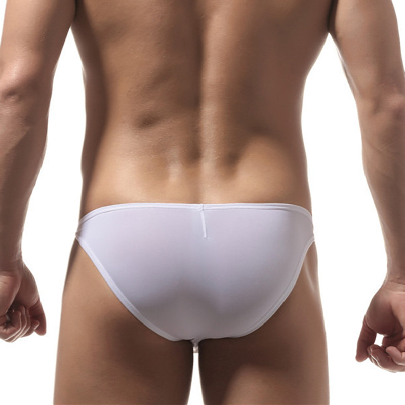 brand men transparent sexy underwear briefs men gay Underwear bikini jockstrap wonderjock shorts size XXL
