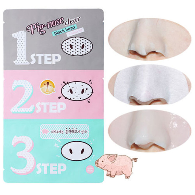 HOLIKA HOLIKA Pig-nose Clear Black Head 3 Step Kit 10pcs/lot Korean Cosmetics Treatment Blackheads Remover
HOLIKA HOLIKA Pig-nose Clear Black Head 3 Step Kit 10pcs/lot Korean Cosmetics Treatment Blackheads Remover