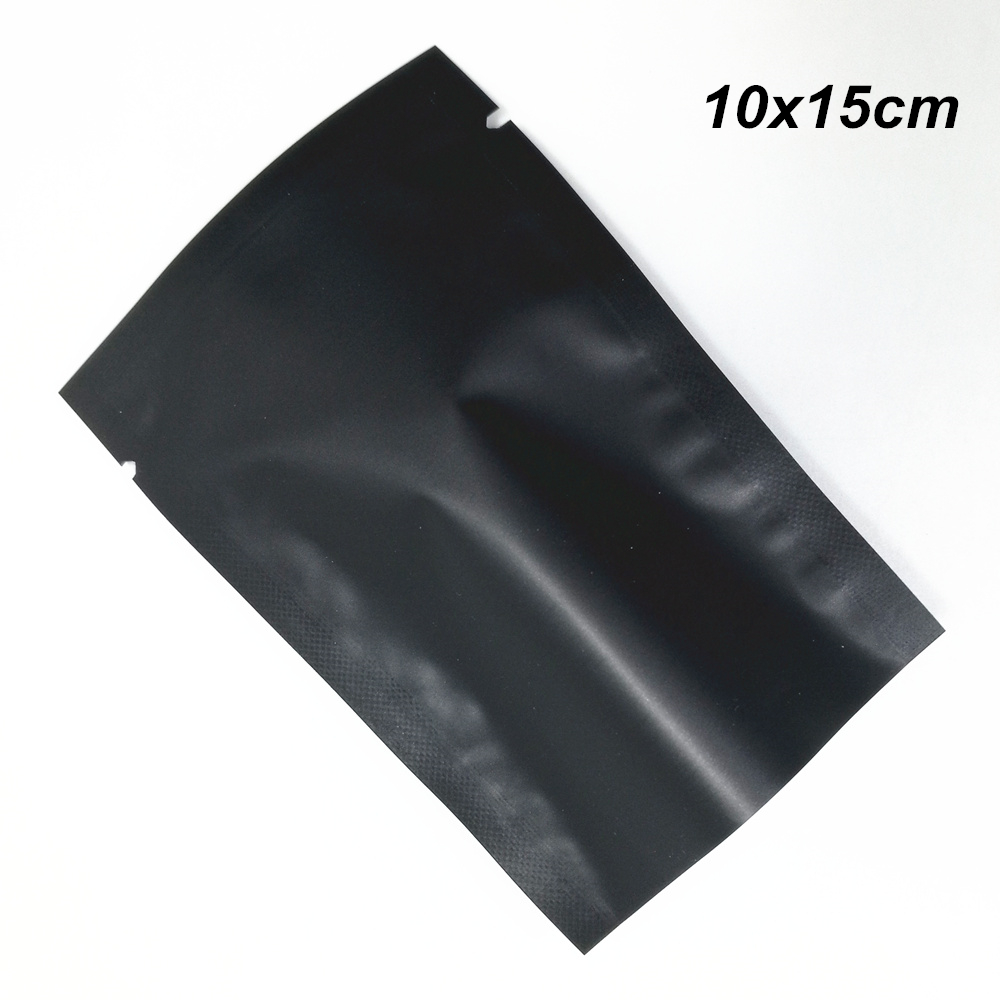 Matte Black 100pcs/Lot Open Top Aluminum Foil Vacuum Packing Pouch for Bake Product Heat Sealed Mylar Foil Vacuum Food Storage Bags
Matte Black 100pcs/Lot Open Top Aluminum Foil Vacuum Packing Pouch for Bake Product Heat Sealed Mylar Foil Vacuum Food Storage Bags
