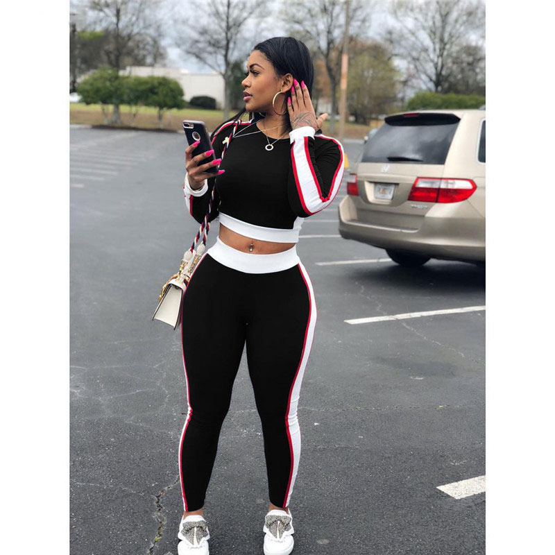 New Style Brand Fashion Casual 2 piece Set Women Solid O-Neck Full Sleeve Long Pants Bodycon Set, Gray
New Style Brand Fashion Casual 2 piece Set Women Solid O-Neck Full Sleeve Long Pants Bodycon Set, Gray