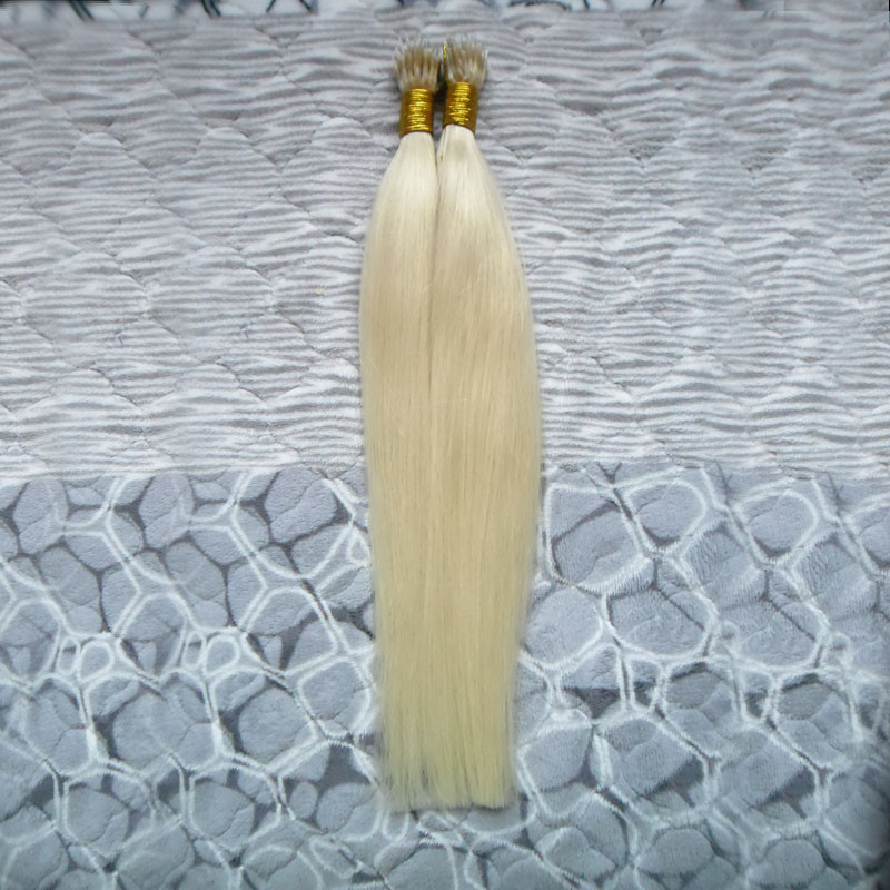 100s Remy Micro Beads Human Hair Extensions European 14 colors Peruvian Virgin Hair Black Brown Blonde Piano Nano Ring Hair 100g