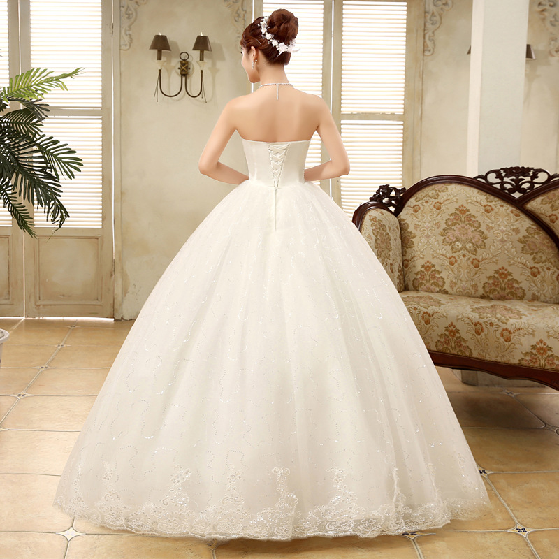 Plus Size Princess Crystal Sashes Wedding Dresses 2018 Cheap Ball Gown Bridal Gowns Customized Dress Vestido De Noiva