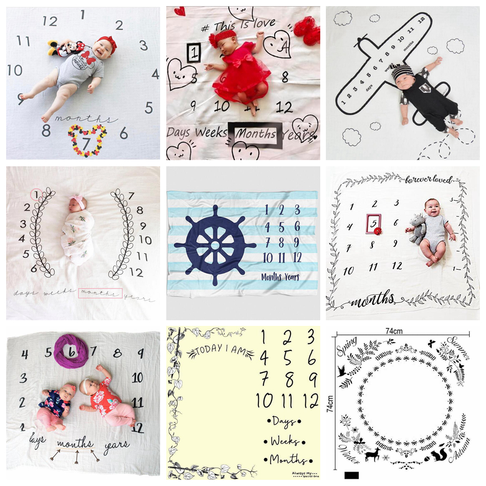 100*100cm Newborn Photography Props Blanket Letters Numbers Printed Blankets Baby Boys Girls Infant Photo Props Accessories OOA4963, As picture
100*100cm Newborn Photography Props Blanket Letters Numbers Printed Blankets Baby Boys Girls Infant Photo Props Accessories OOA4963, As picture
