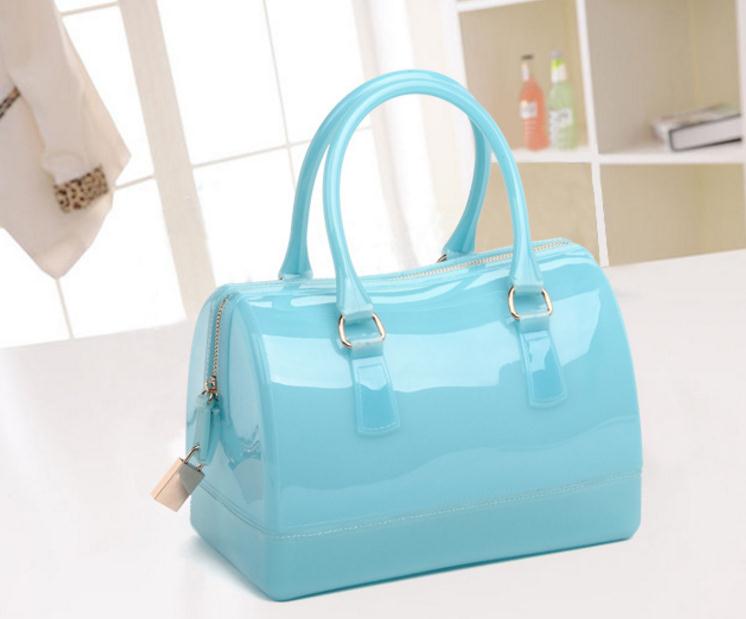 Fashion women bag transparent jelly bag 2018 new style summer handbags