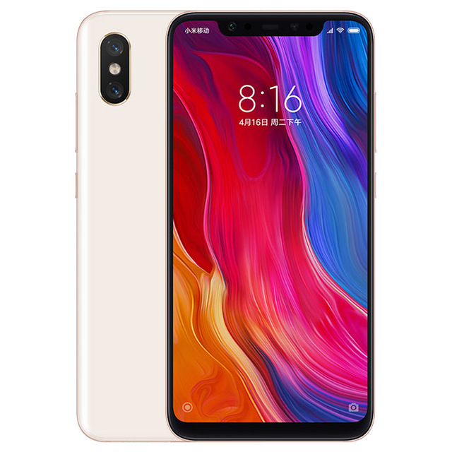 

Original Xiaomi Mi 8 Mi8 4G LTE Cell Phone 6GB RAM 256GB ROM Snapdragon 845 Octa Core Android 6.21" AMOLED Full Screen 20.0MP AI Face ID Fingerprint NFC Smart Mobile Phone