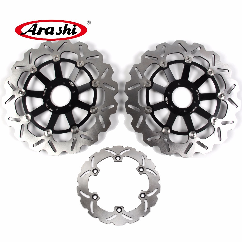 Arashi For HONDA CBR1100XX 1997 1998 Floating Front Rear Brake Disk Disc Rotor CBR 1100 XX CBR1100 1100XX 97 98
Arashi For HONDA CBR1100XX 1997 1998 Floating Front Rear Brake Disk Disc Rotor CBR 1100 XX CBR1100 1100XX 97 98