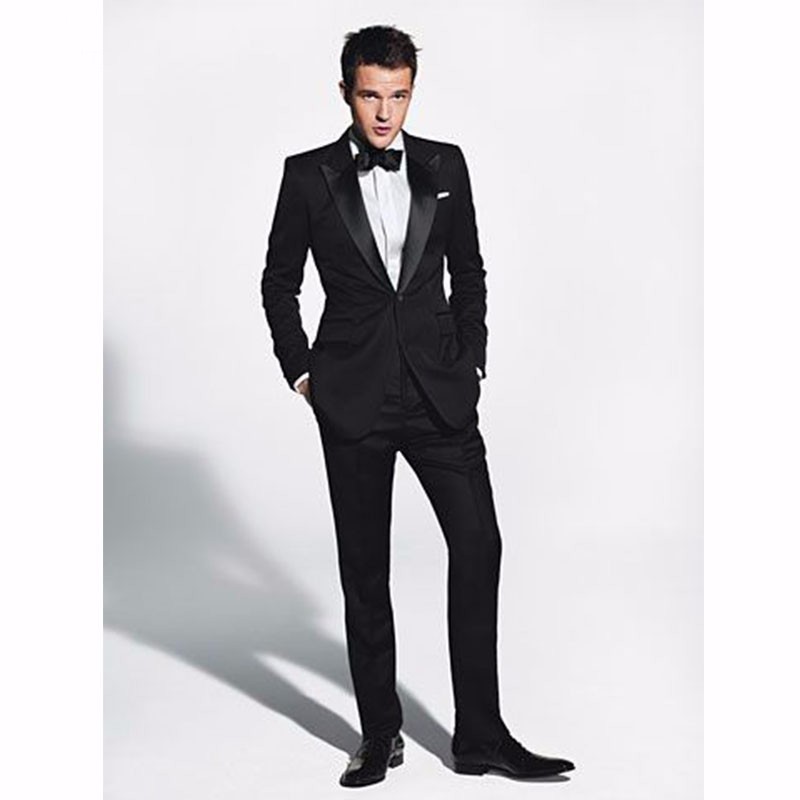 Customize Black Groom Tuxedos Groomsmen Blazer Peak Lapel One Button Excellent Men Business Formal Party Prom Suit(Jacket+Pants+Bows Tie)241, Same as image
Customize Black Groom Tuxedos Groomsmen Blazer Peak Lapel One Button Excellent Men Business Formal Party Prom Suit(Jacket+Pants+Bows Tie)241, Same as image