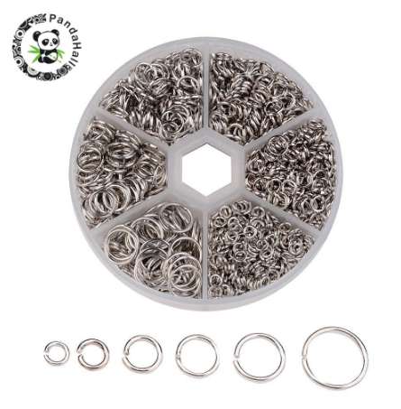 Iron Jump Rings for Jewelry Making DIY Metal Findings Red Copper Antique Bronze Nickel Free Mix Sizes 4~10x0.7~1mm,1745pcs/box
Iron Jump Rings for Jewelry Making DIY Metal Findings Red Copper Antique Bronze Nickel Free Mix Sizes 4~10x0.7~1mm,1745pcs/box