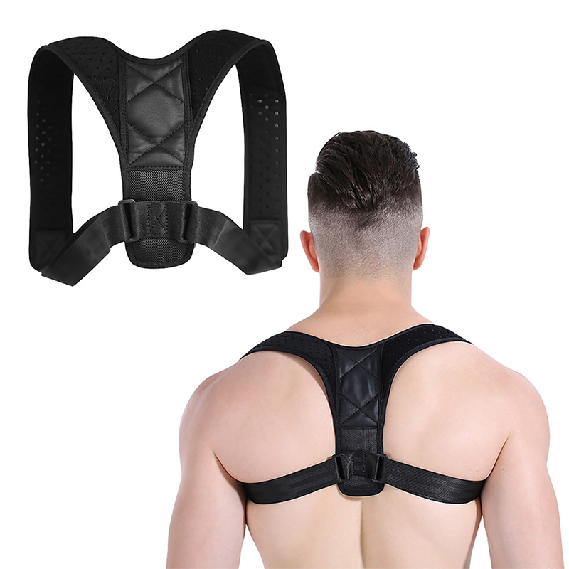 Elastic Posture Corrector Clavicle Support Back Shoulder Brace Belt  Clavicle Brace Adjustable Straps
