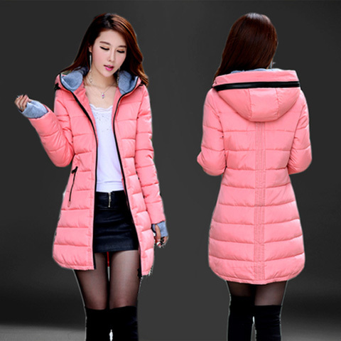 Cheap wholesale waterproof Autumn Winter fashion casual women overcoat warm jacket thick long Lady Coats female warm Parkas C18111301