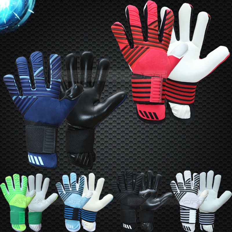 new model top quality adults Latex fabric Professional Soccer football Goalkeeper Gloves without fingersave, Light blue--without fingersave
new model top quality adults Latex fabric Professional Soccer football Goalkeeper Gloves without fingersave, Light blue--without fingersave