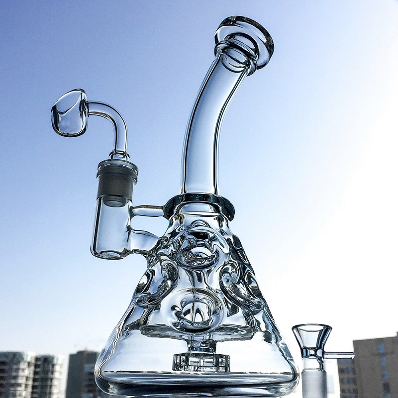 Fab Egg Glass Beaker Bongs Showerhead Perc Bong 9 Inch Mini Recycler Dab Rig Water Pipes Small Oil Rigs Bubbler Smooth Pipe MFE09
Fab Egg Glass Beaker Bongs Showerhead Perc Bong 9 Inch Mini Recycler Dab Rig Water Pipes Small Oil Rigs Bubbler Smooth Pipe MFE09
