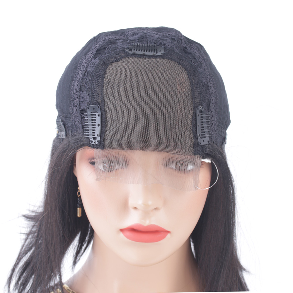 Evermagic Lace Front Human Hair Wigs For Charming Womem Beautiful Hairstyle Brazilian Virgin Hair Body Wave 8-22inch Natural Color