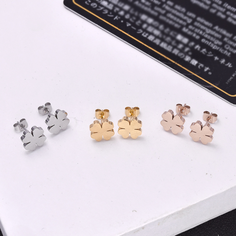 Brand Rose Gold Silver Color Flower Stud Earring for Woman Girl Gift 316 L Stainless Steel Fashion Jewelry Never Fade
Brand Rose Gold Silver Color Flower Stud Earring for Woman Girl Gift 316 L Stainless Steel Fashion Jewelry Never Fade