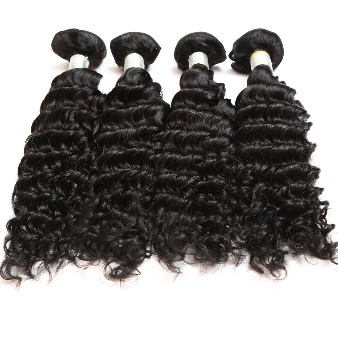 12A Deep Wave Raw Human Hair 4Bundles With Natural Color Top Grade Quality Brazilian Peruvian Malaysian Indian Hair 12-26inch
12A Deep Wave Raw Human Hair 4Bundles With Natural Color Top Grade Quality Brazilian Peruvian Malaysian Indian Hair 12-26inch