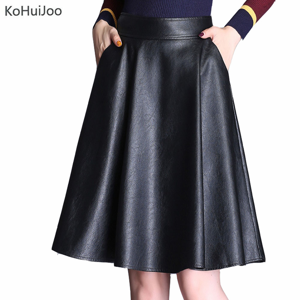 KoHuiJoo 3xl 4xl 5xl Spring Autumn Women Pu Leather Skirt Plus Size High Waist A line Casual Faux Leather Skirts Knee Length, Black
KoHuiJoo 3xl 4xl 5xl Spring Autumn Women Pu Leather Skirt Plus Size High Waist A line Casual Faux Leather Skirts Knee Length, Black