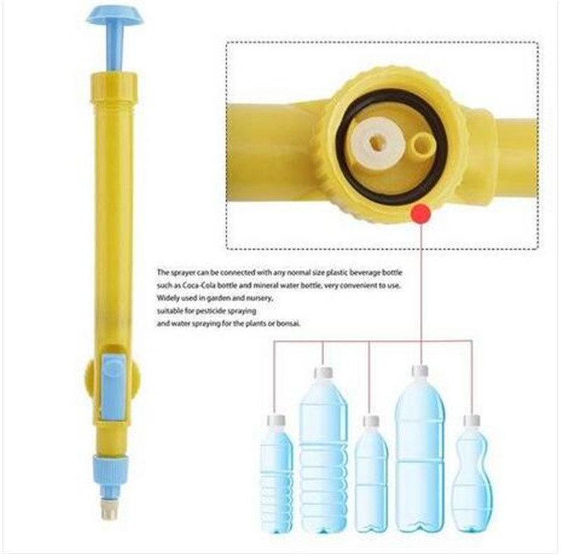 2018 Hot sales Mini Juice Bottles Interface Plastic Trolley Gun Sprayer Head Water Pressure Watering Equipments, Yellow
2018 Hot sales Mini Juice Bottles Interface Plastic Trolley Gun Sprayer Head Water Pressure Watering Equipments, Yellow