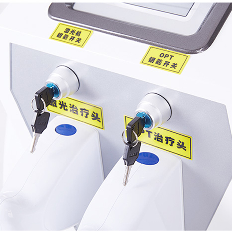 Multifunction OPT Elight Hair Removal IPL Skin Rejuvenation Nd Yag Laser Tattoo Removal Treatment RF Lifting Machine