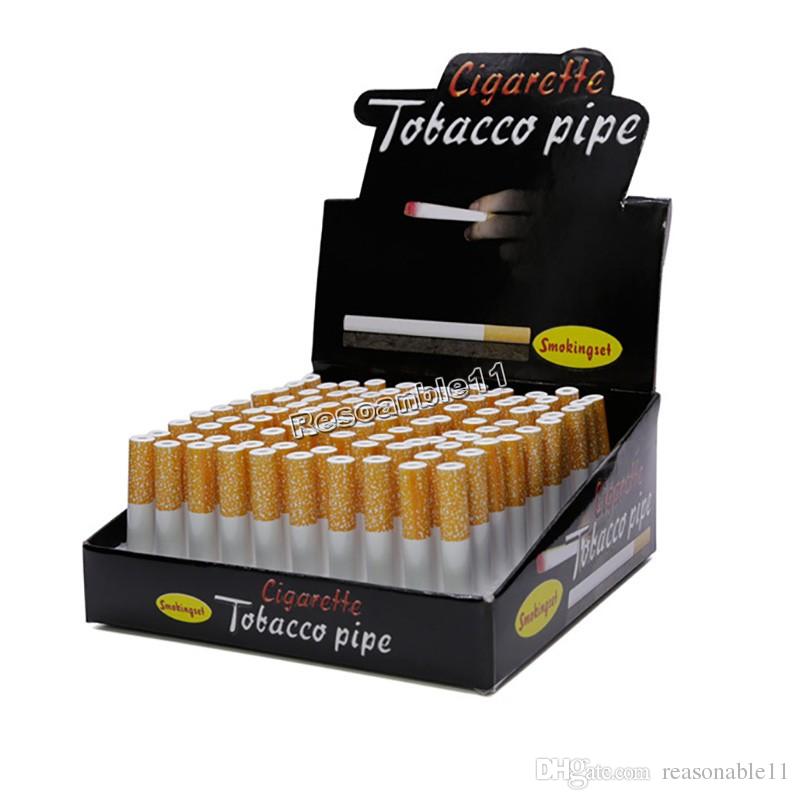 Sharpstone Cigarette Shape Metal Smoking Pipe for Tobacco Pipes tube Aluminum Alloy Metal Accessories 78mm 100pcs/lot
Sharpstone Cigarette Shape Metal Smoking Pipe for Tobacco Pipes tube Aluminum Alloy Metal Accessories 78mm 100pcs/lot