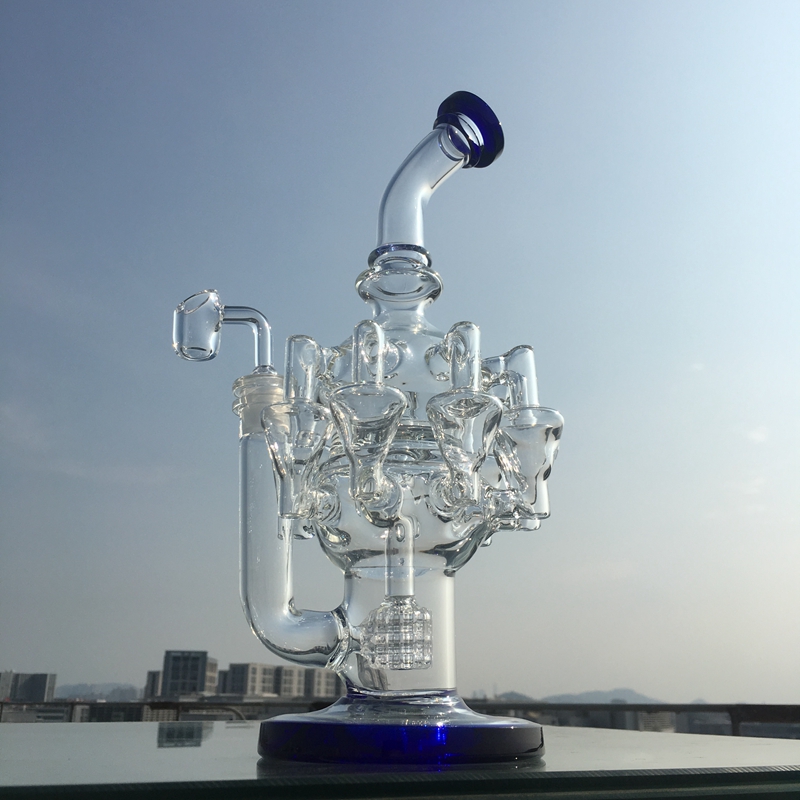 12 Inch Tall Dab Rigs Glass Water Pipes Matrix PercolatoR Perc 14.5mm Female Joint Recycler Glass Bongs Oil Rigs With Quartz Banger
12 Inch Tall Dab Rigs Glass Water Pipes Matrix PercolatoR Perc 14.5mm Female Joint Recycler Glass Bongs Oil Rigs With Quartz Banger