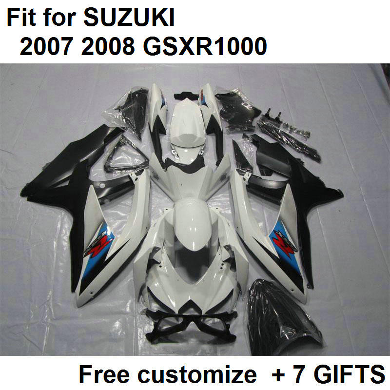 Hot sale fairing kit for Suzuki GSXR1000 07 08 black blue fairings set GSXR1000 2007 2008 NH89, Same as picture
Hot sale fairing kit for Suzuki GSXR1000 07 08 black blue fairings set GSXR1000 2007 2008 NH89, Same as picture