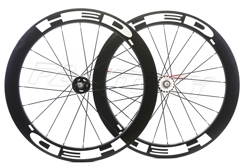 700C 60mm depth 25mm width clincher carbon wheels fixed gear track single speed wheelset with UD matte finishing pillar 1432 spoke
700C 60mm depth 25mm width clincher carbon wheels fixed gear track single speed wheelset with UD matte finishing pillar 1432 spoke