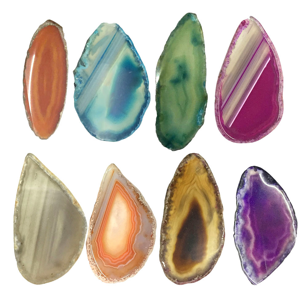 10pcs Agate Slice Geode Polished Crystal Slab Gift Brazil Druzy Ornament Home Decoration Nature Colorful Alagate Bead Quartz Random Color
10pcs Agate Slice Geode Polished Crystal Slab Gift Brazil Druzy Ornament Home Decoration Nature Colorful Alagate Bead Quartz Random Color