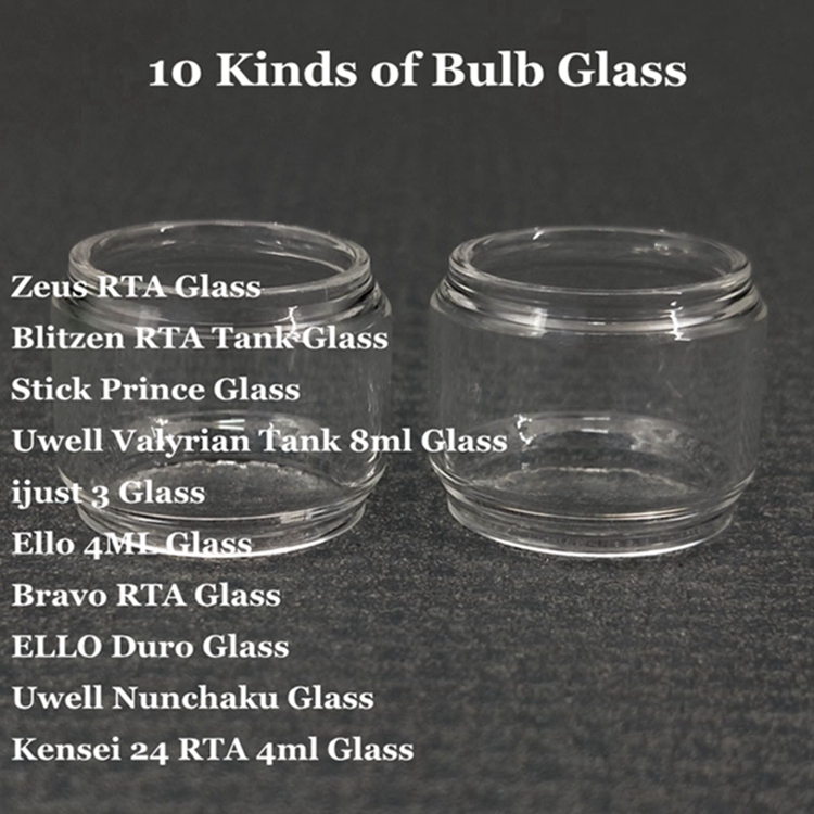Fat Extend Replacement Bulb Glass Tube for Zeus Blitzen Stick Prince Valyrian ijust 3 Ello Bravo RTA ELLO Duro Nunchaku Tank Vape
Fat Extend Replacement Bulb Glass Tube for Zeus Blitzen Stick Prince Valyrian ijust 3 Ello Bravo RTA ELLO Duro Nunchaku Tank Vape